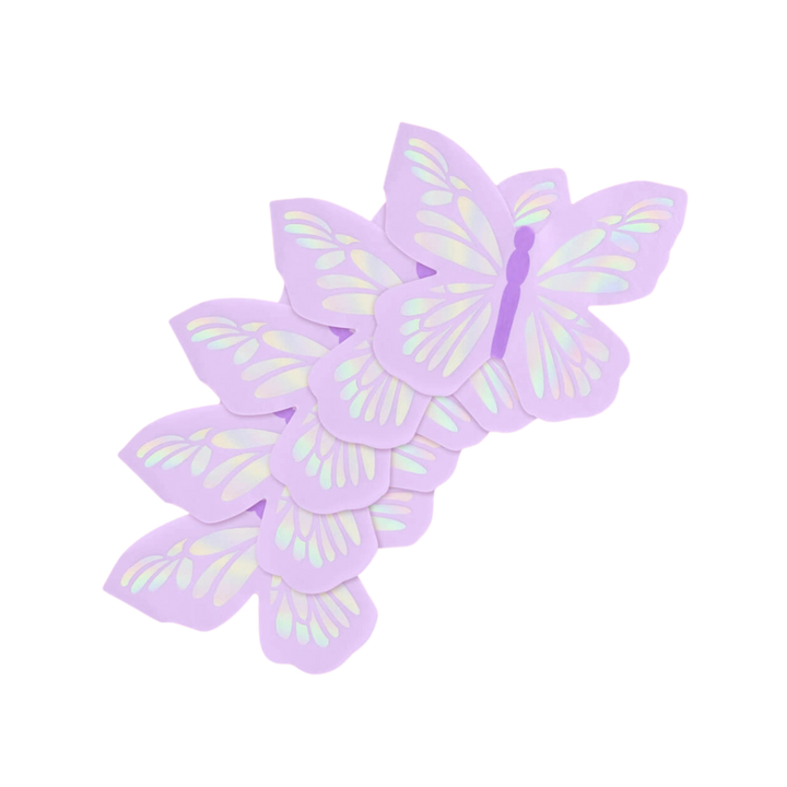 Purple Butterfly Bachelorette, Baby Shower, Birthday Party Napkins