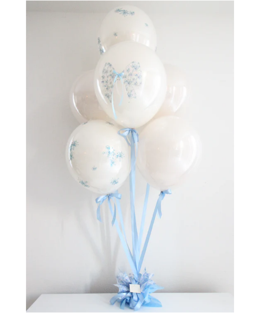 Elegant Floral Blues