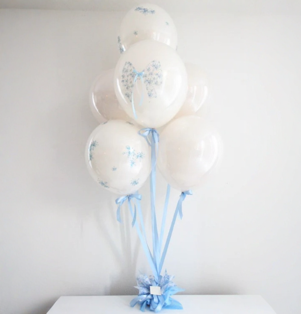 Elegant Floral Blues