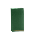 Emerald green guest paper napkins with gold stripe for elegant celebrations from Parte Haus party supply store in Bethesda MD