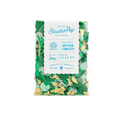 Green and gold artisan confetti in clear mini pack festive Evergreen celebration from Parte Haus party supply store in Bethesda MD