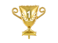 Gold #1 Trophy Foil Balloon, 25in