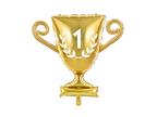 Gold #1 Trophy Foil Balloon, 25in