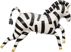 Giant Zebra Foil Balloon, 39in