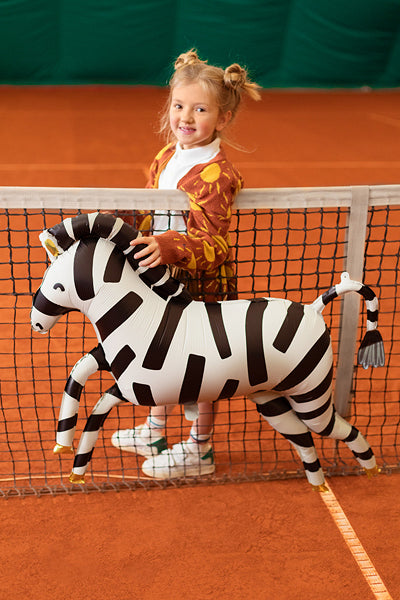 Giant Zebra Foil Balloon, 39in