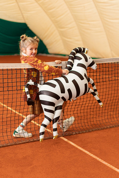 Giant Zebra Foil Balloon, 39in
