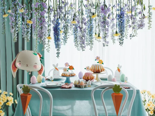 White Rabbit Foil Balloon, 20in