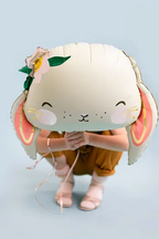 White Rabbit Foil Balloon, 20in