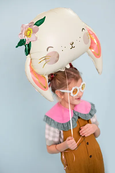 White Rabbit Foil Balloon, 20in