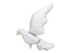 Giant White Flying Dove Foil Balloon, 35in