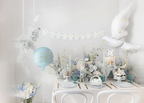 Giant White Flying Dove Foil Balloon, 35in