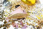 Giant Gold Martini Glass Foil Balloon, 50in