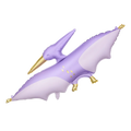 Purple Pterodactyl Foil Balloon, 20in