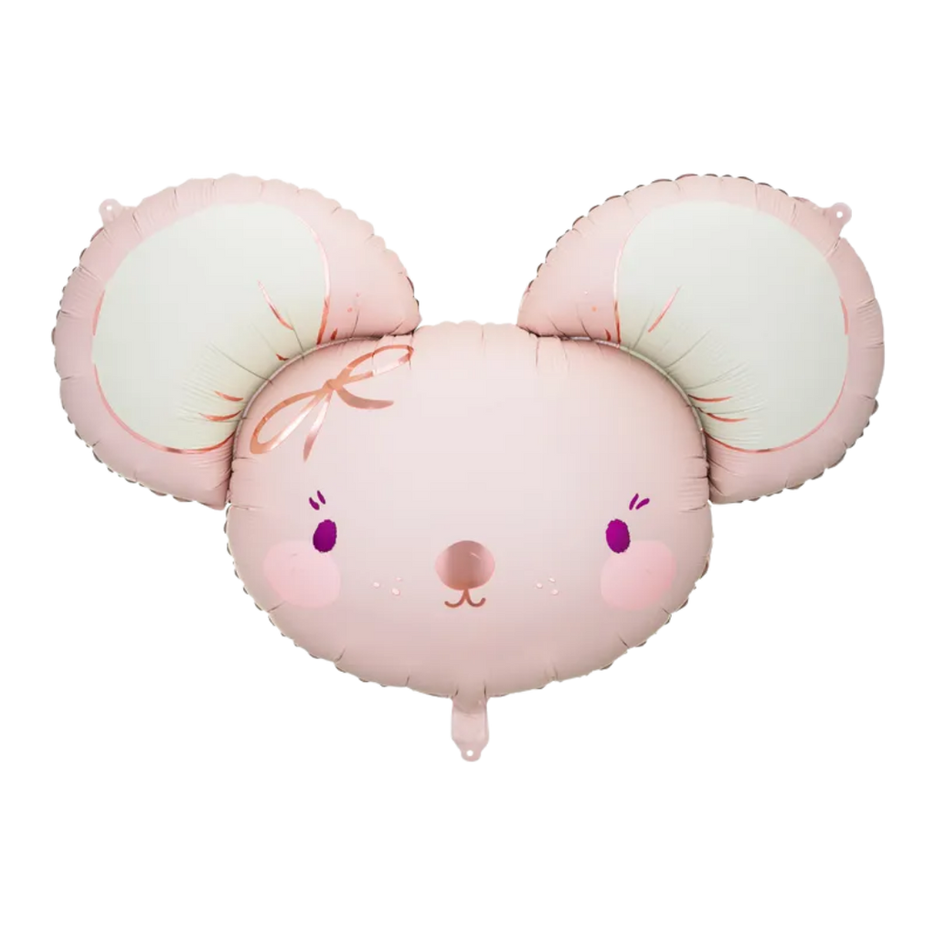 Light Pink Mouse Foil Balloon,  29in