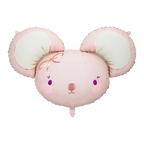 Light Pink Mouse Foil Balloon,  29in