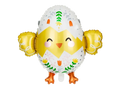 Multicolor Chick in Egg Foil Balloon, 22in