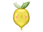 Yellow Smiling Lemon Foil Balloon, 30in