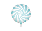 Blue Candy Foil Balloon, 14in
