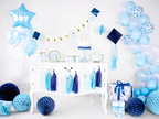 Blue It's A Boy Star Foil Balloon, 19in