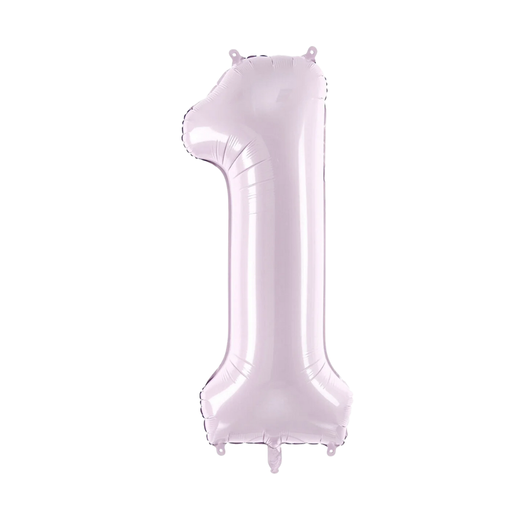 Purple Number 1 Foil Balloon, 28in