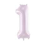Purple Number 1 Foil Balloon, 28in