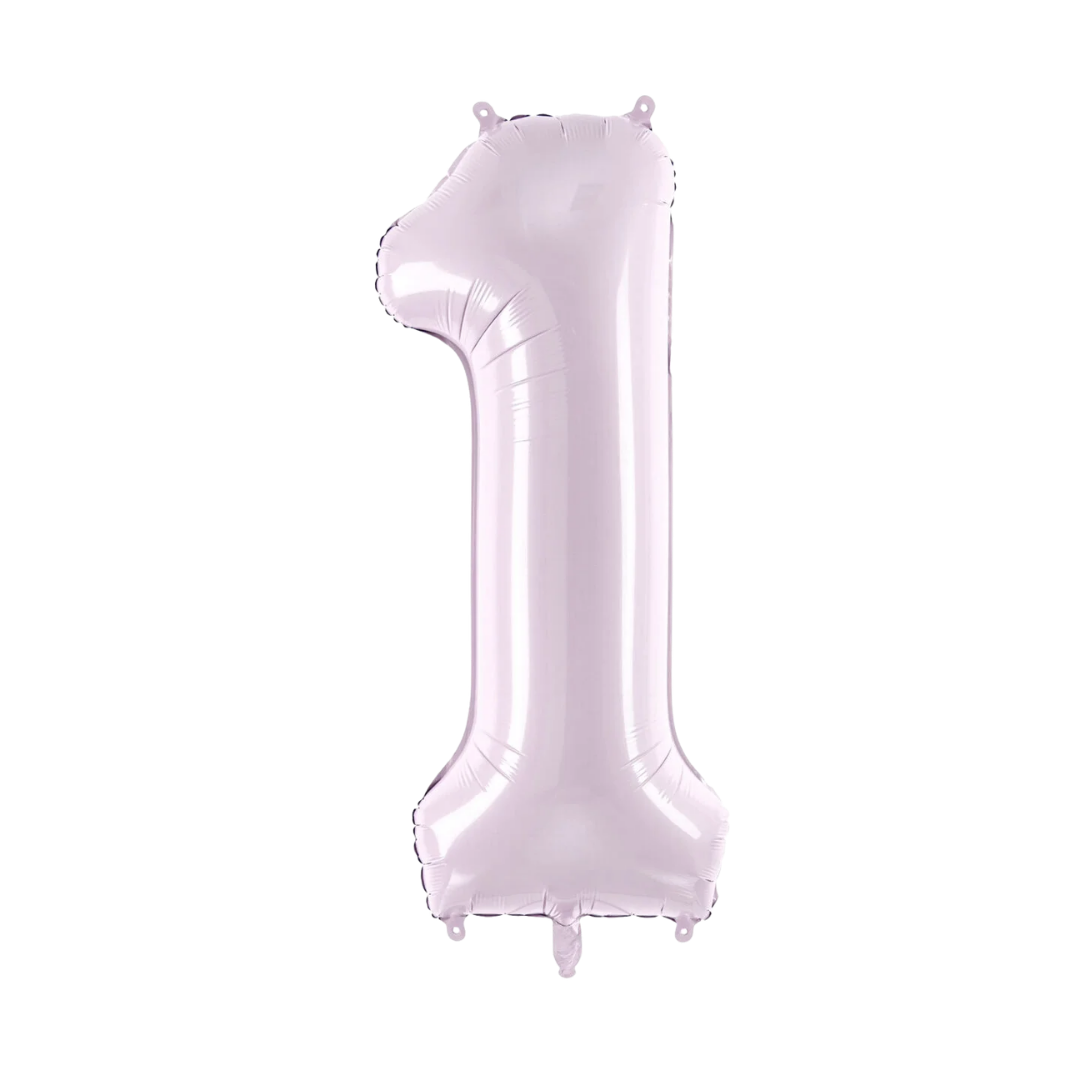 Purple Number 1 Foil Balloon, 28in