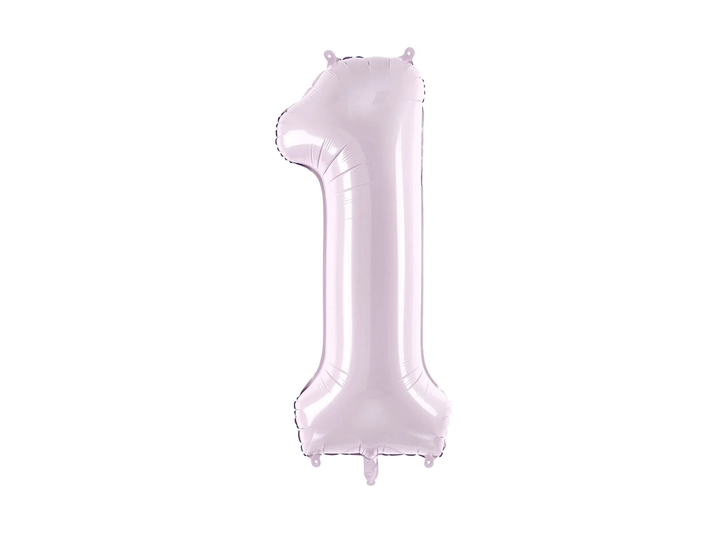 Purple Number 1 Foil Balloon, 28in