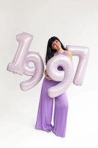 Purple Number 1 Foil Balloon, 28in
