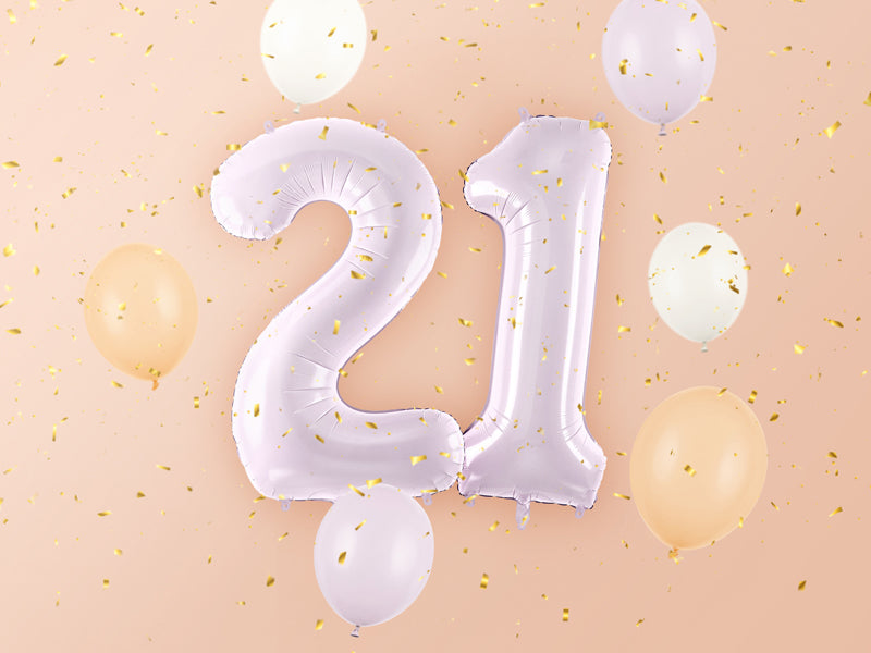 Purple Number 2  Foil Balloon, 28in