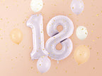 Purple Number 8  Foil Balloon, 28in