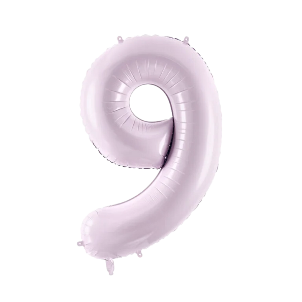 Purple Number 9 Foil Balloon, 28in