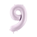 Purple Number 9 Foil Balloon, 28in