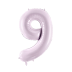 Purple Number 9 Foil Balloon, 28in