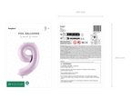 Purple Number 9 Foil Balloon, 28in