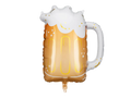 Gold Beer Mug Foil Balloon, 25in