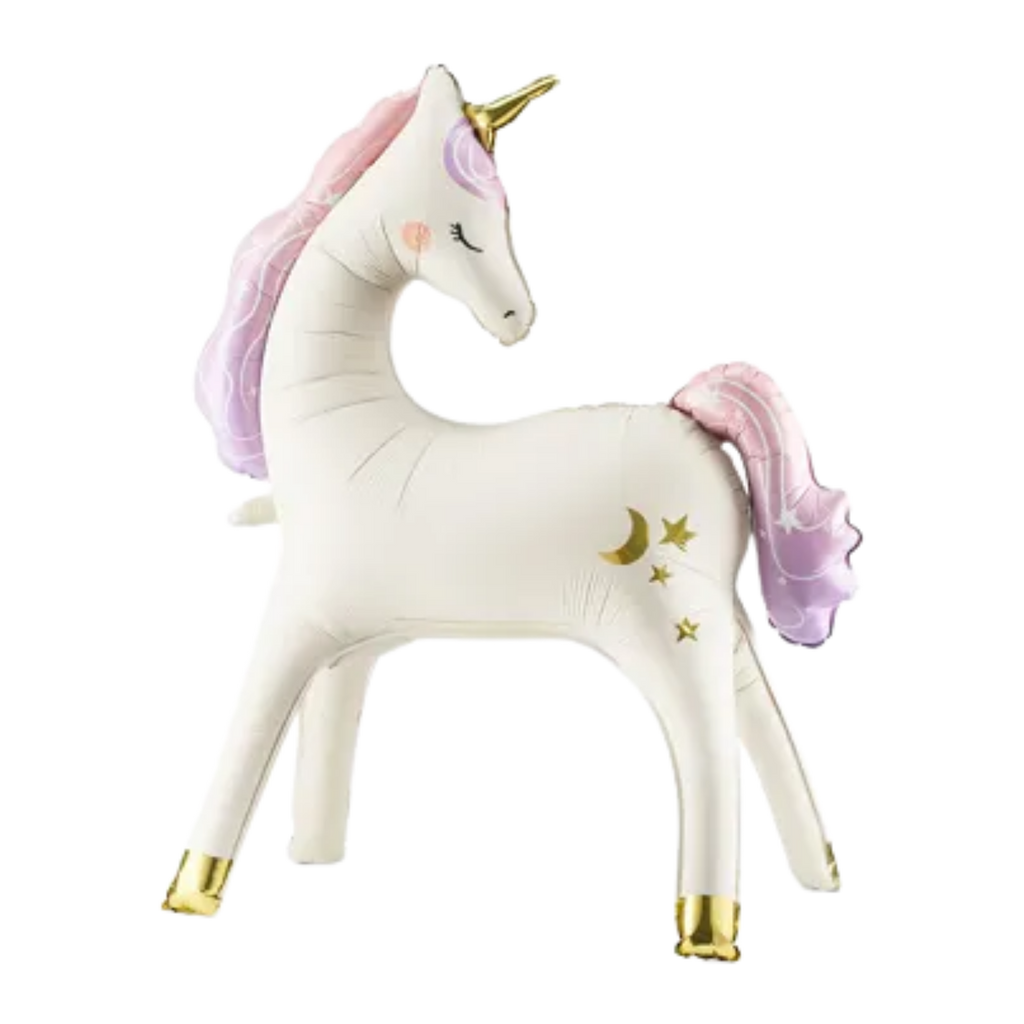 Giant Multicolor Unicorn Foil Balloon, 37in