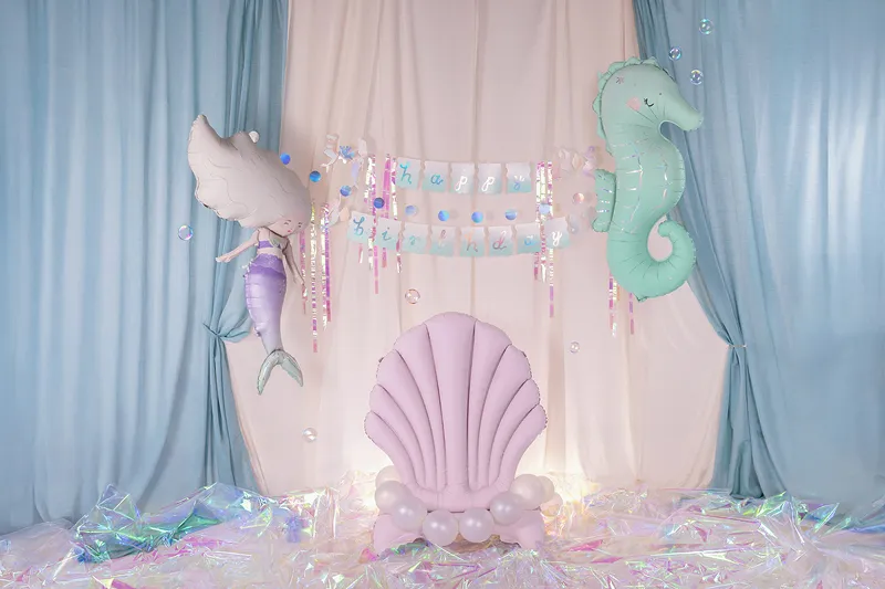 Giant Mermaid Foil Balloon, 43in