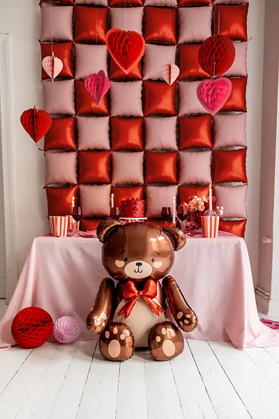 Brown Bear Foil Balloon, 33in