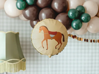 Brown Horse Foil Balloon, 14in