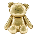 Gold Bear Foil Balloon, 16in
