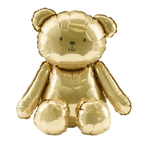 Gold Bear Foil Balloon, 16in