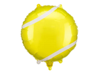 Yellow Tennis Ball Foil Balloon, 14in