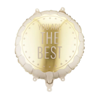 Gold You Are The Best Foil Balloon, 14in