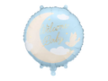 Blue Moon and Sky Welcome Baby Foil Balloon, 14in