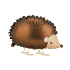 Hedgehog Foil Balloon, 22in