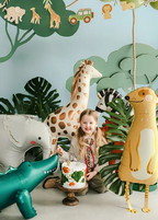 Giant Crocodile Standing Foil Balloon, 49in