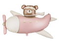 Giant Pink Bear in Airplane Foil Balloon, 37in