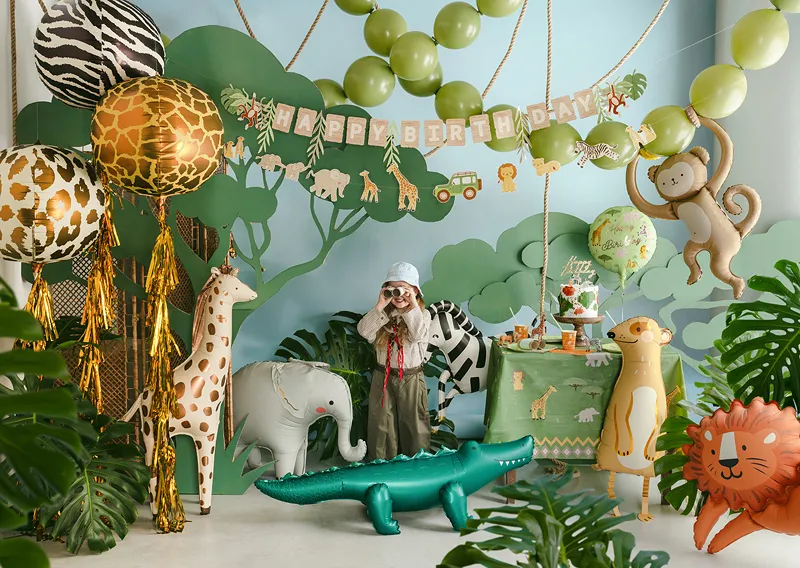 Giant Giraffe Standing Foil Balloon, 44in