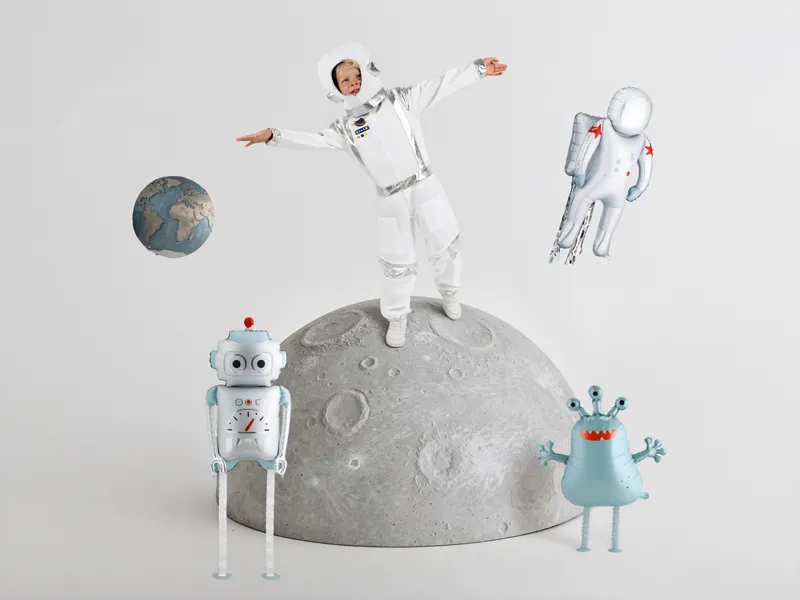 Robot Foil Balloon, 31in