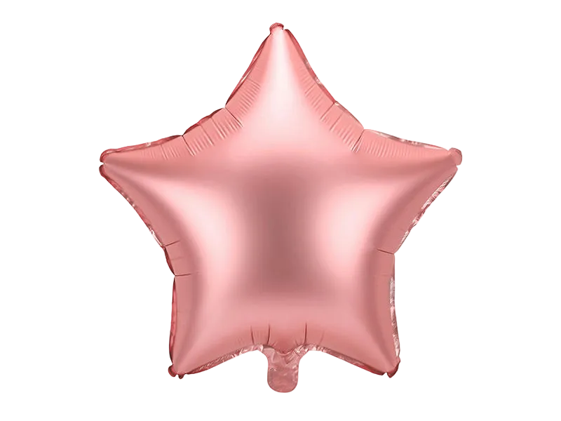 Rose Gold Star Foil Balloon,19in